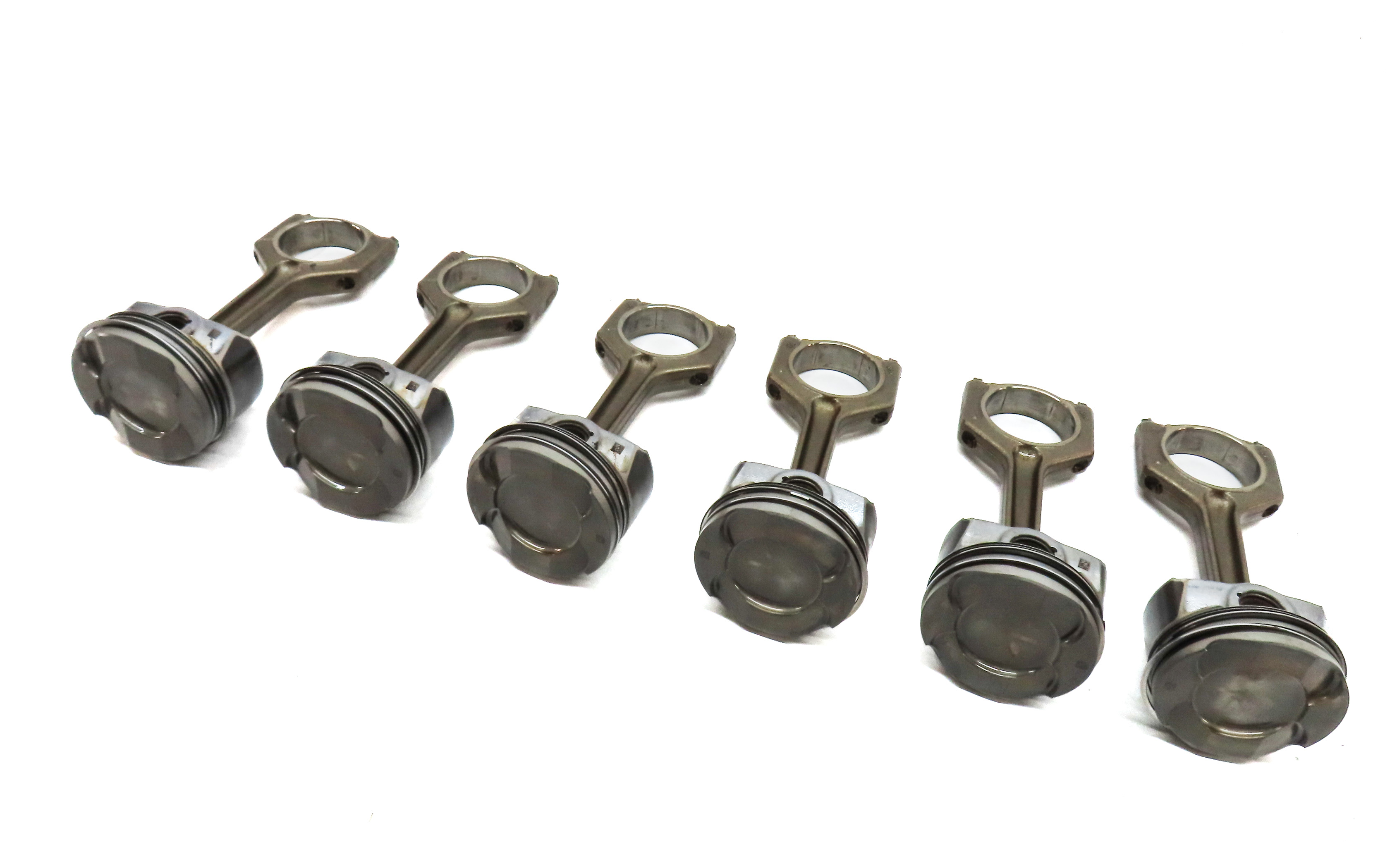 15-19 BMW 335i 435i 535i 640i 740i X1 X3 X4 X5 X6 - 3.0L N55 ENGINE PISTON SET 6 — exact item pictured